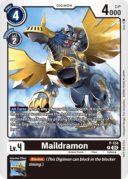 Maildramon, Digimon Promotion Cards · P-154