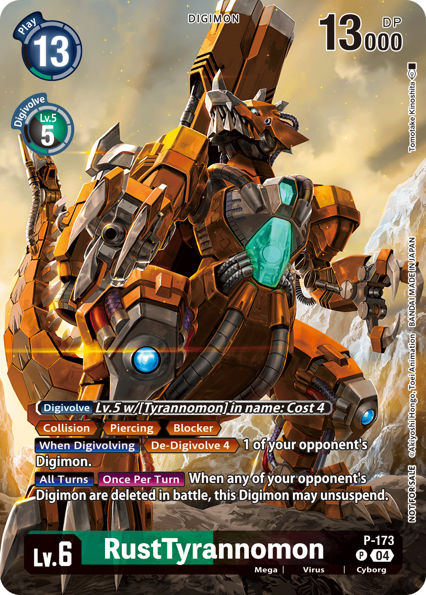 RustTyrannomon, Release Special Booster 2.5 · P-173