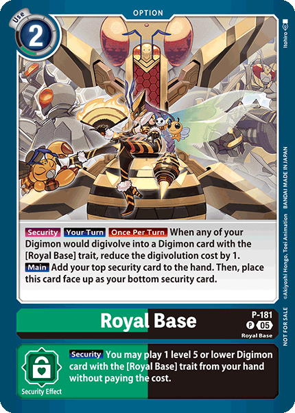 Royal Base, Limited Card Pack -Another Knight- · P-181