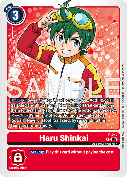 Haru Shinkai, Limited Card Pack -Final Crest- · P-217