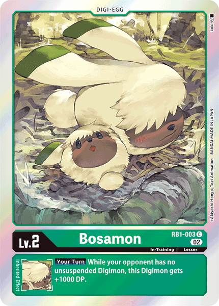 Bosamon, Resurgence Booster · RB1-003