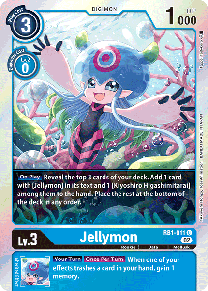 Jellymon, Resurgence Booster · RB1-011