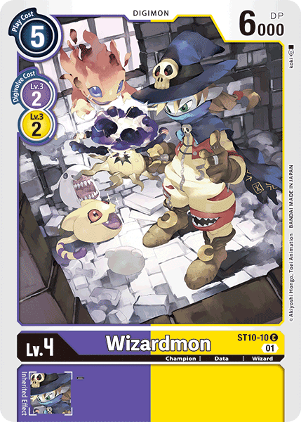 Wizardmon, Starter Deck 10: Parallel World Tactician · ST10-10