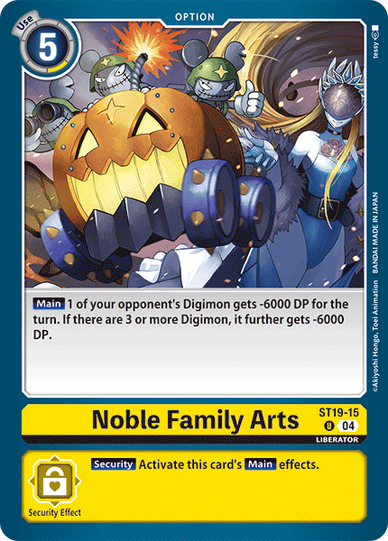 Noble Family Arts, Starter Deck 19: Fable Waltz · ST19-15