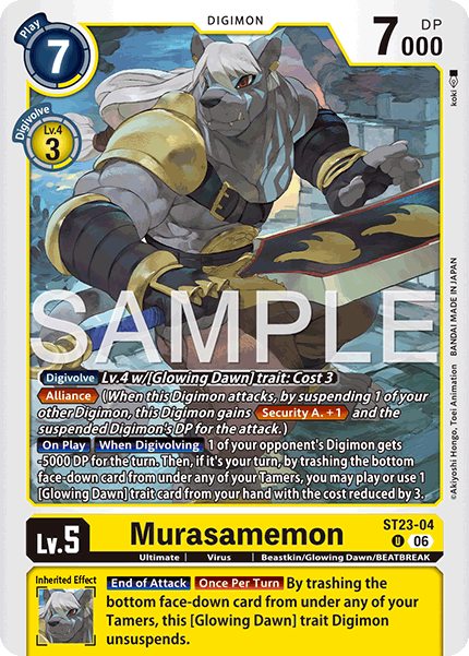 Murasamemon, Starter Deck 23: Beatbreak · ST23-04