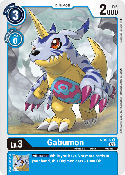 Gabumon, Starter Deck 08: Ulforce Veedramon · ST8-02