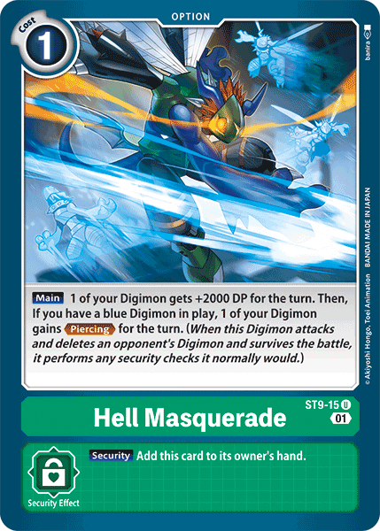 Hell Masquerade, Starter Deck 09: Ultimate Ancient Dragon · ST9-15
