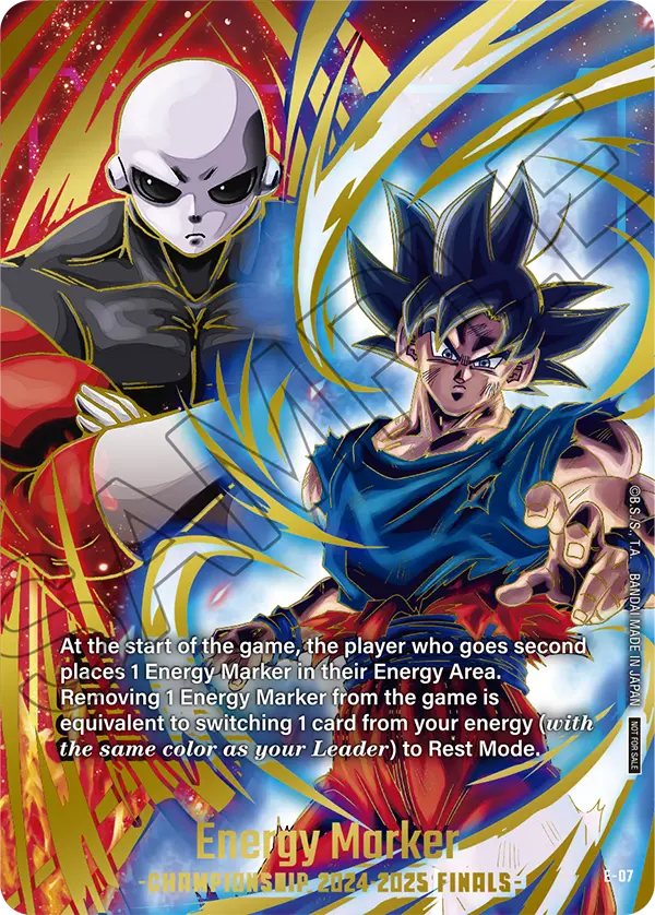 Energy Marker, Tournament and Championship Promos · E-07