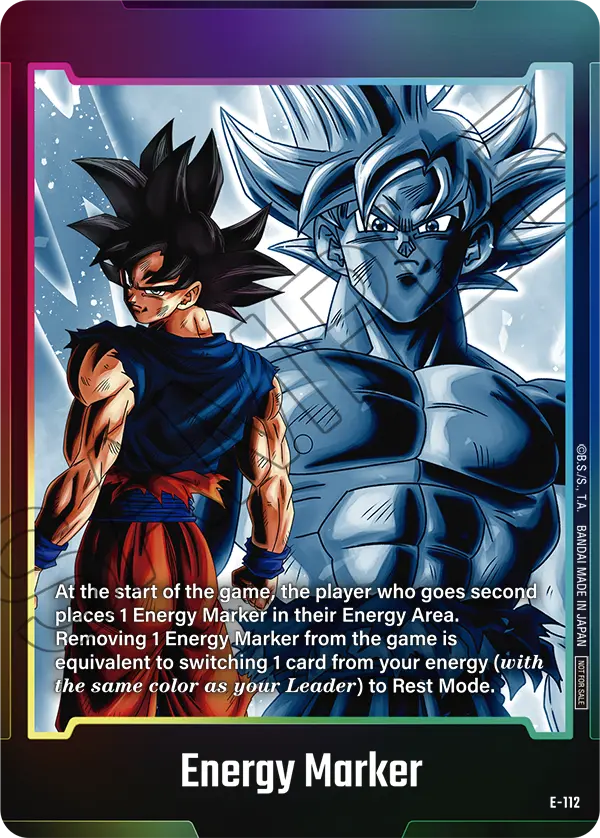 Energy Marker, Fusion World Energy Markers · E-112
