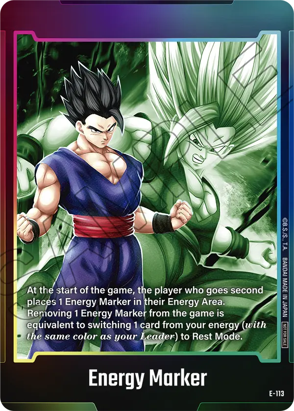 Energy Marker, Fusion World Energy Markers · E-113