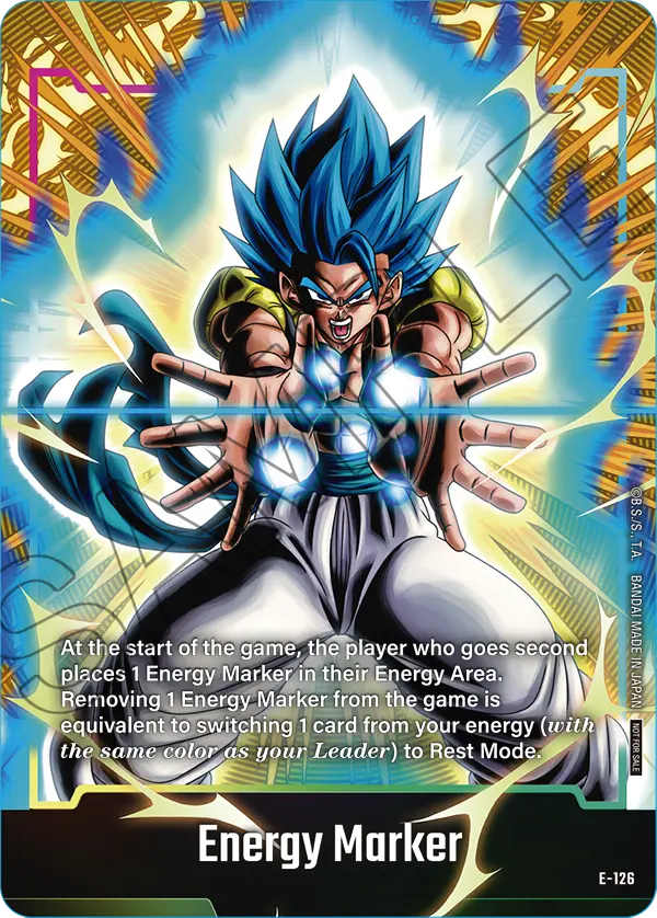 Energy Marker, Fusion World Energy Markers · E-126