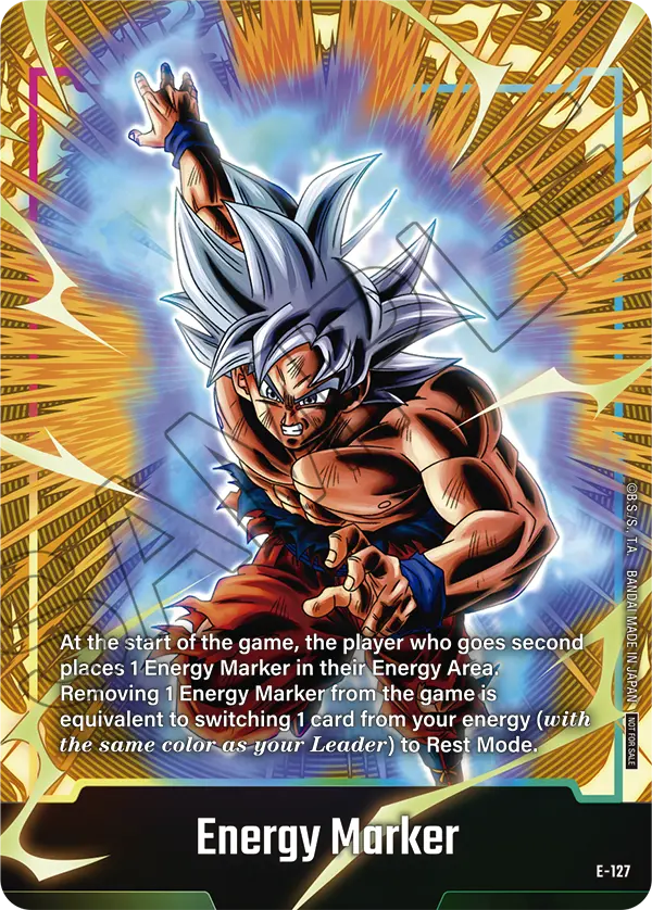 Energy Marker, Fusion World Energy Markers · E-127
