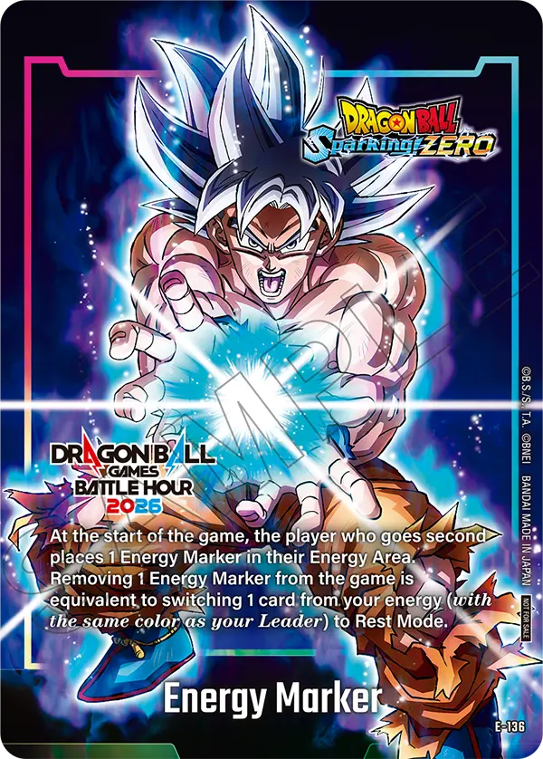 Energy Marker, Fusion World Energy Markers · E-136