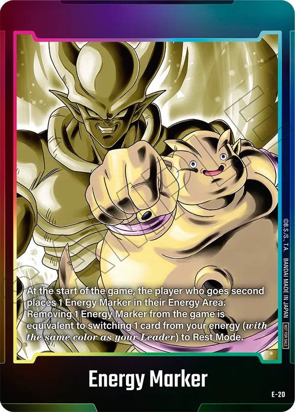 Energy Marker, Fusion World Energy Markers · E-20
