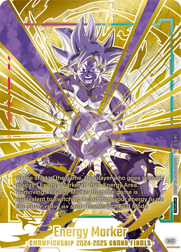 Energy Marker, Fusion World Energy Markers · E-29