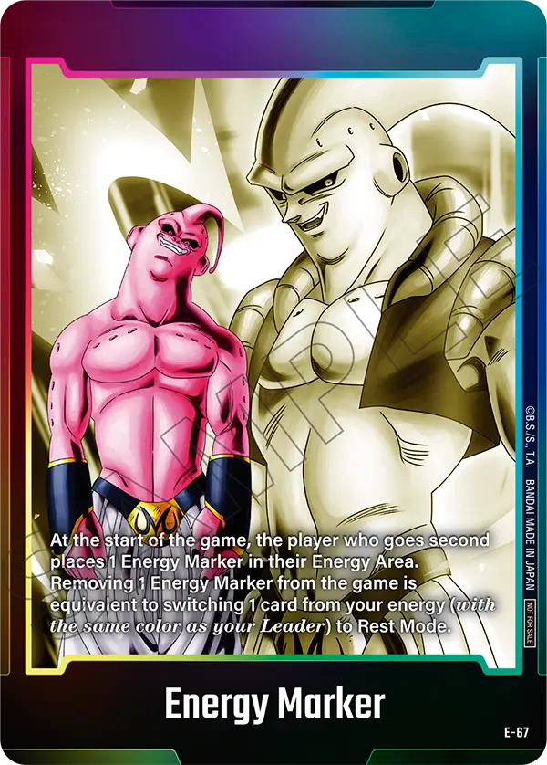 Energy Marker, Fusion World Energy Markers · E-67