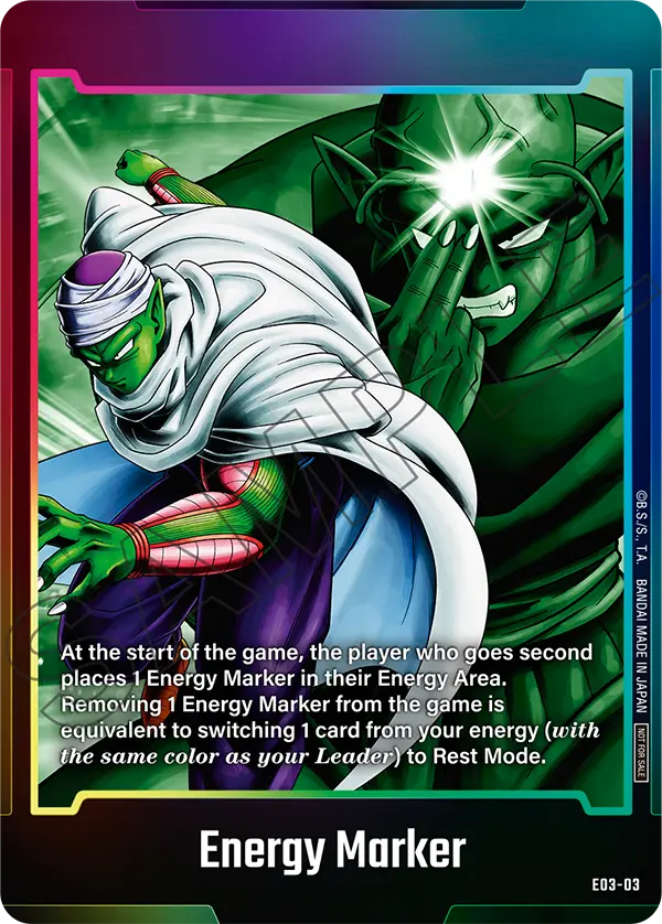 Energy Marker, Fusion World Energy Markers · E03-03