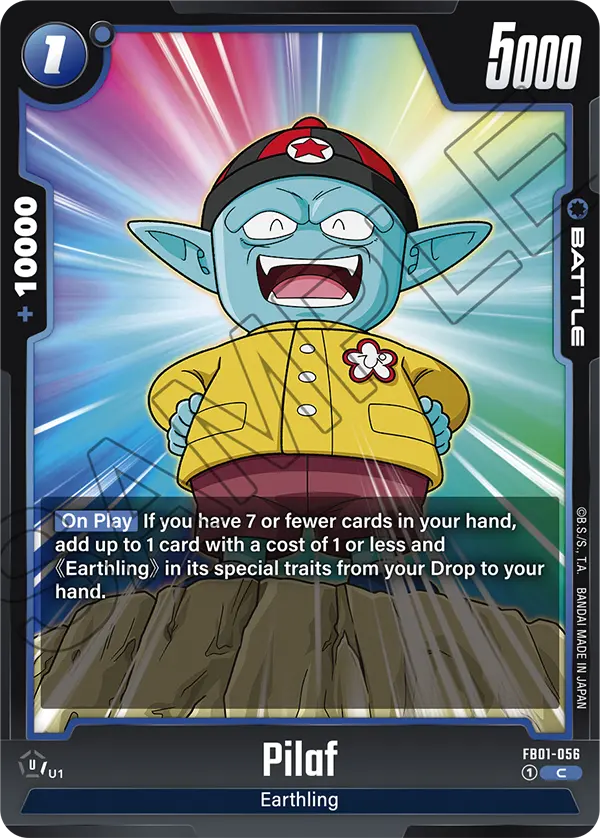 Pilaf, Awakened Pulse Pre-Release Cards · FB01-056