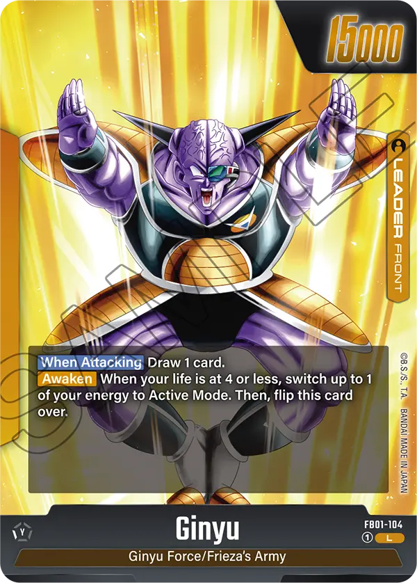Ginyu, Awakened Pulse · FB01-104