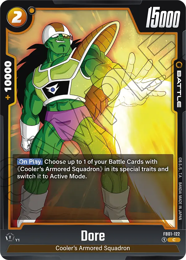 Dore, Awakened Pulse Pre-Release Cards · FB01-122
