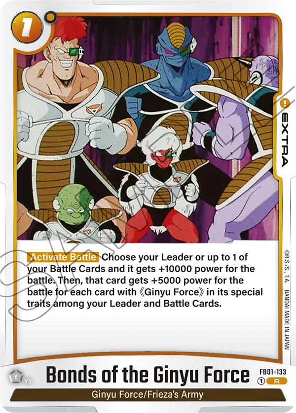 Bonds of the Ginyu Force, Awakened Pulse · FB01-133