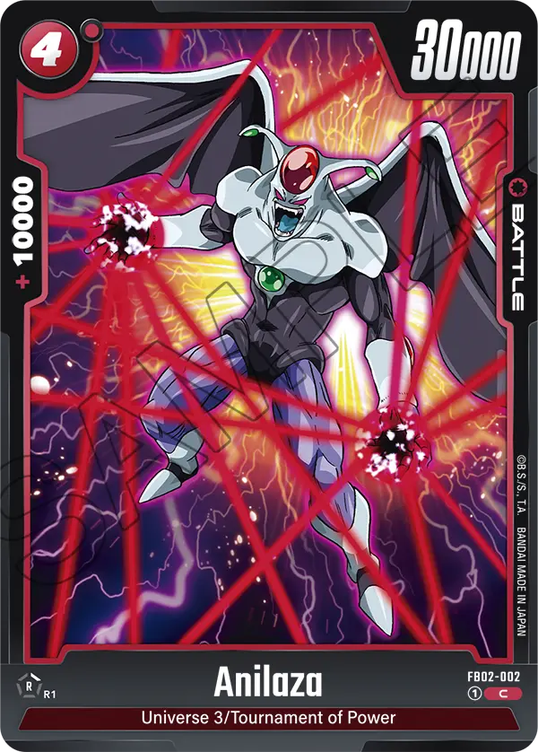 Anilaza, Blazing Aura Release Event Cards · FB02-002