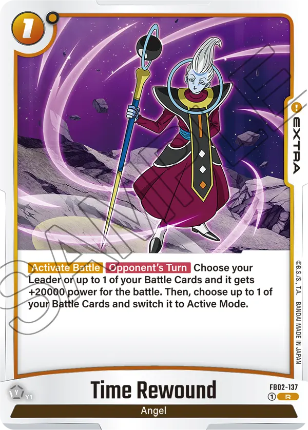 Time Rewound, Blazing Aura · FB02-137
