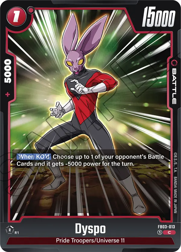 Dyspo, Raging Roar · FB03-013