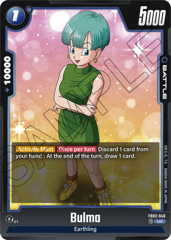 Bulma, Raging Roar · FB03-046