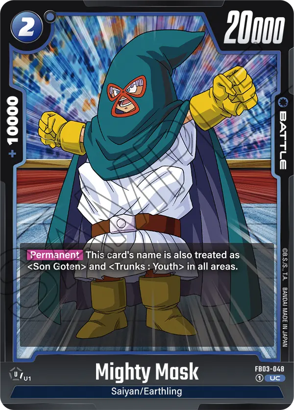 Mighty Mask, Raging Roar Release Event Cards · FB03-048