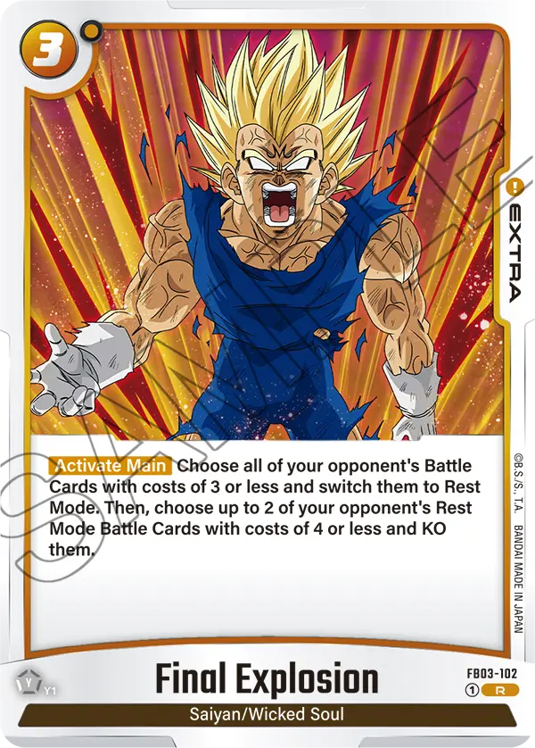 Final Explosion, Raging Roar Alternate Art Reprints · FB03-102