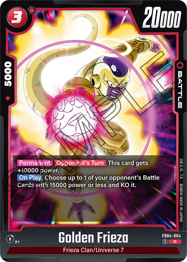 Golden Frieza, Ultra Limit · FB04-004