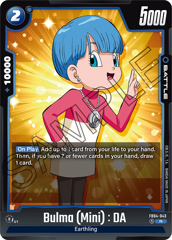 Bulma, Ultra Limit · FB04-043