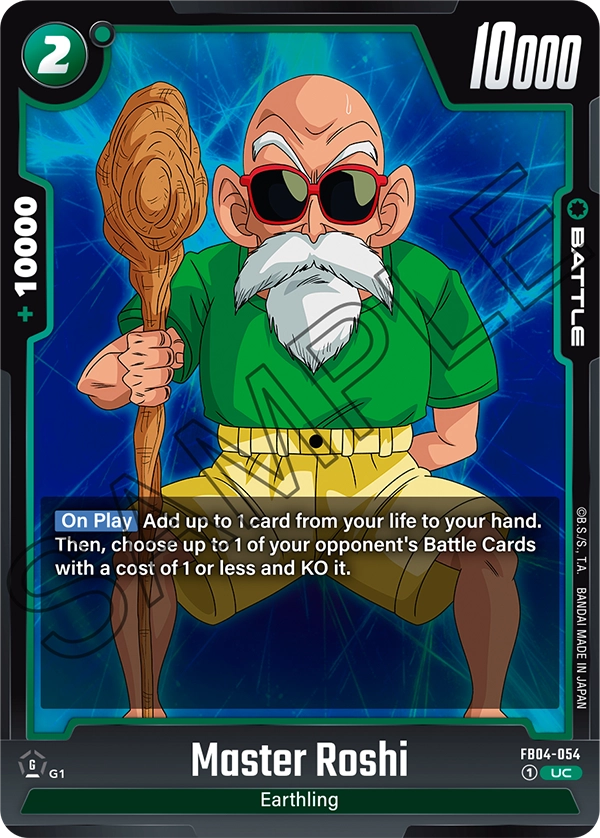 Master Roshi, Ultra Limit · FB04-054