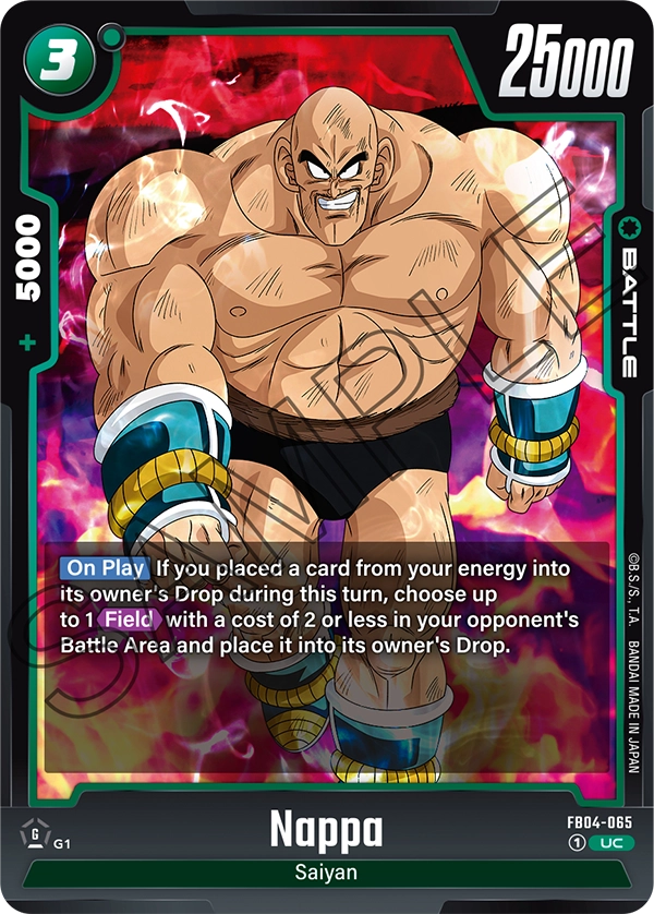 Nappa, Ultra Limit · FB04-065