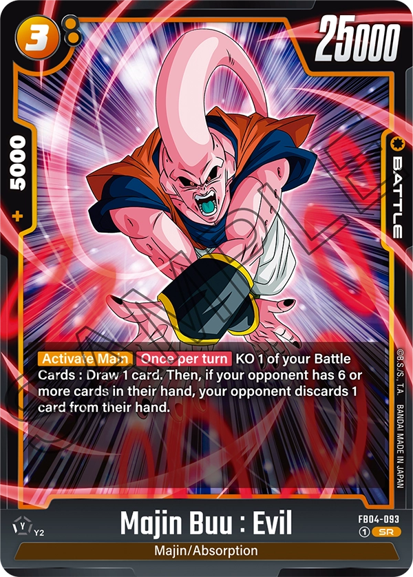Majin Buu : Evil, Ultra Limit · FB04-093