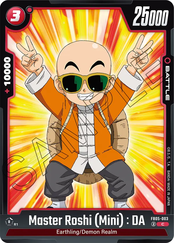 Master Roshi, New Adventure Release Event Cards · FB05-003