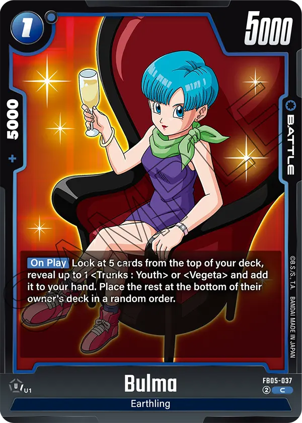 Bulma, New Adventure · FB05-037