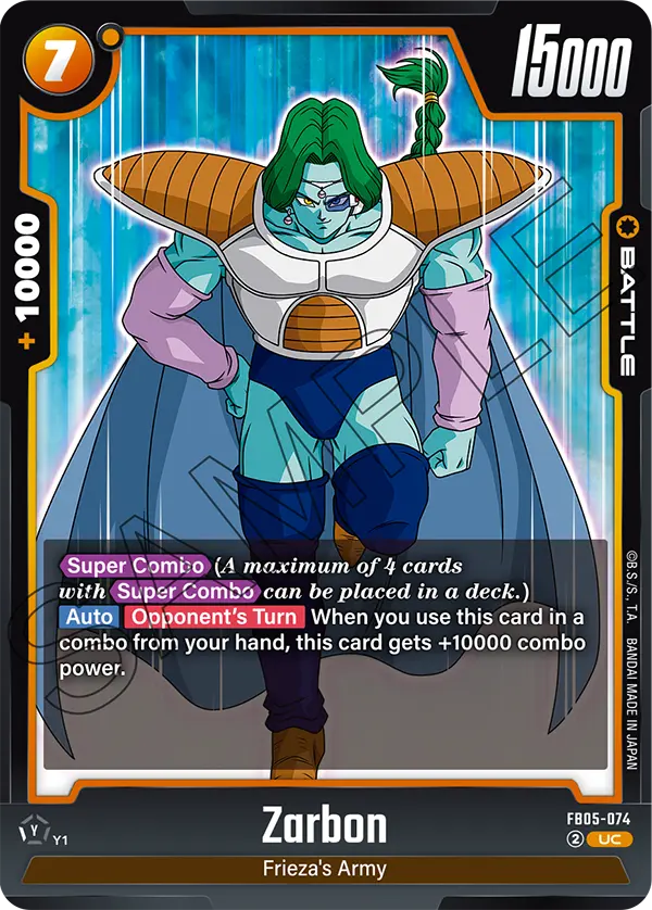 Zarbon, New Adventure · FB05-074