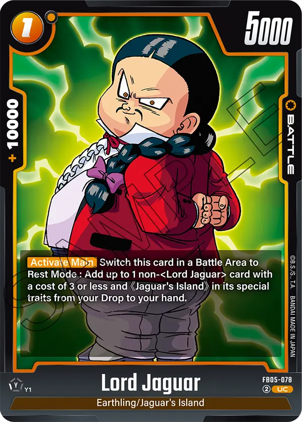 Lord Jaguar, New Adventure · FB05-078