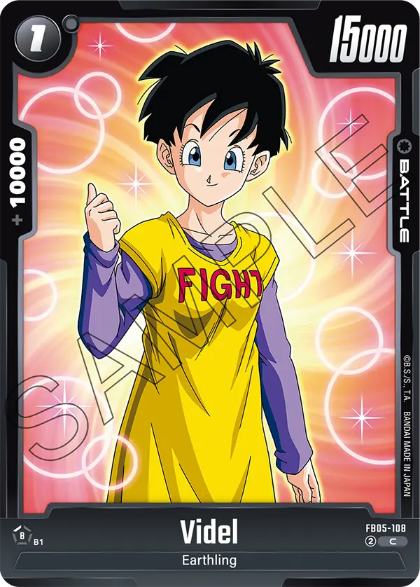 Videl, New Adventure Release Event Cards · FB05-108