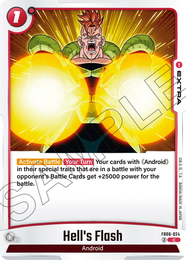 Hell's Flash, Rivals Clash Release Event Cards · FB06-024