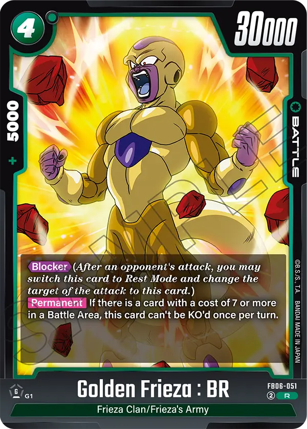 Golden Frieza : BR, Rivals Clash · FB06-051