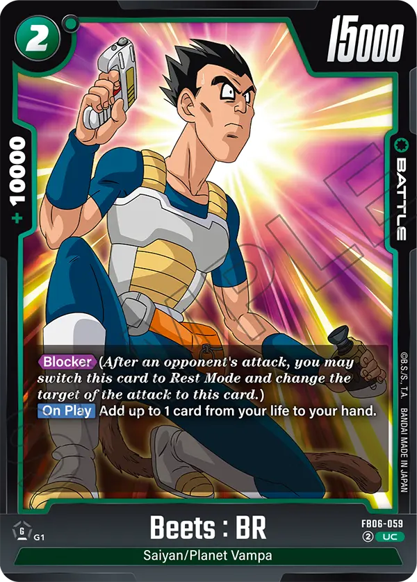 Beets : BR, Rivals Clash Release Event Cards · FB06-059