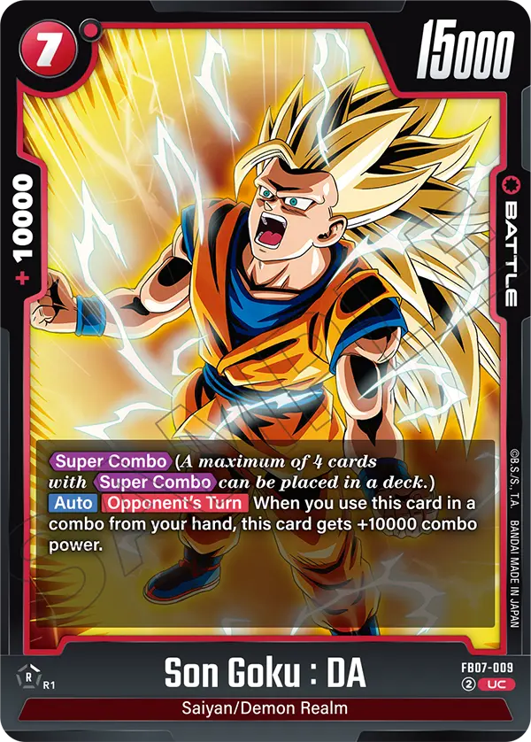 Son Goku : DA, Wish For Shenron · FB07-009