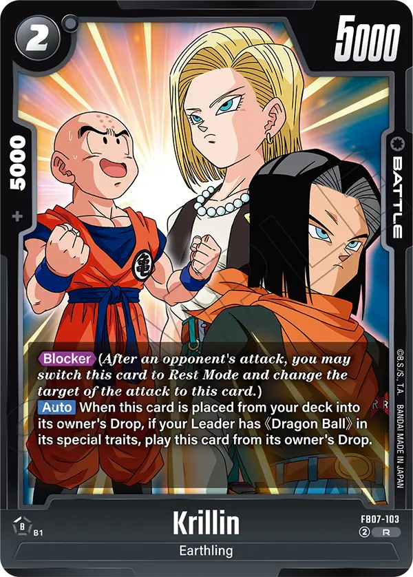 Krillin, Wish For Shenron · FB07-103