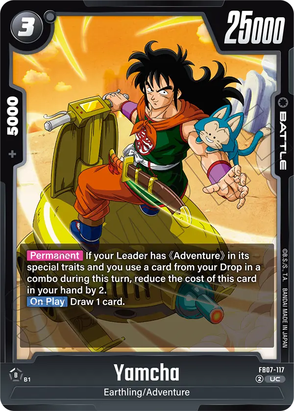 Yamcha, Wish For Shenron Release Event Cards · FB07-117
