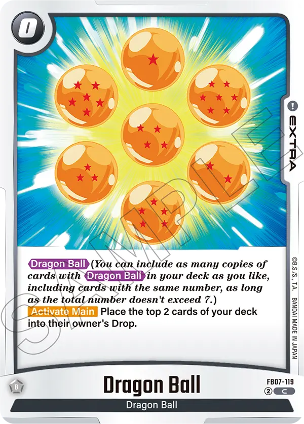 Dragon Ball, Wish For Shenron Release Event Cards · FB07-119