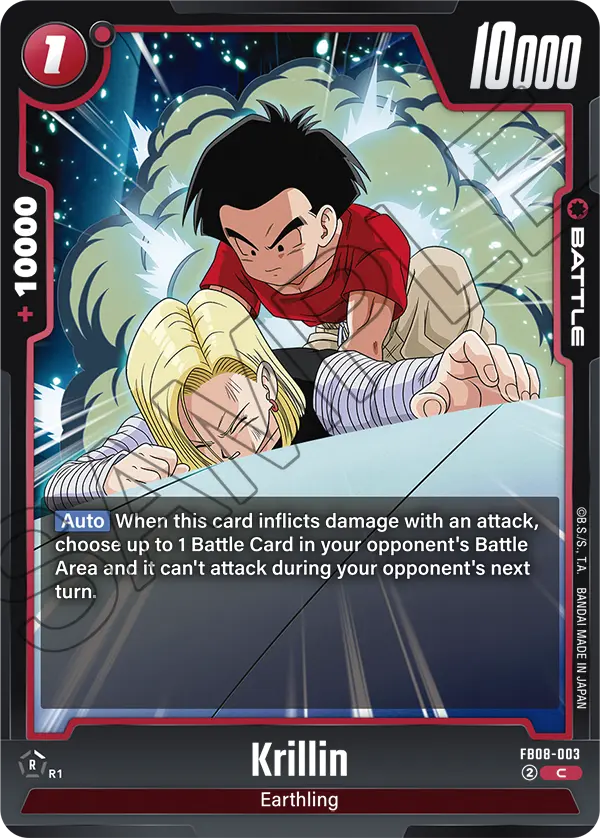 Krillin, Saiyan's Pride · FB08-003