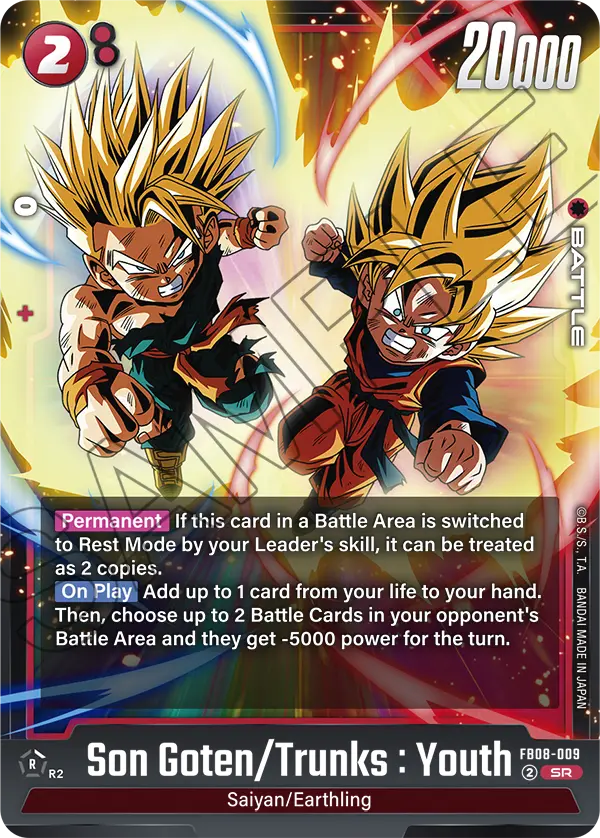 Son Goten/Trunks : Youth, Saiyan's Pride · FB08-009